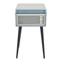 Preview: Crosley Dansette Bermuda CR6233F