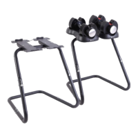 Preview: PowerFlow Adjustable Dumbbell Stand