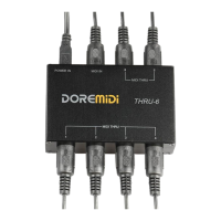 Preview: DOREMIDI MIDI THRU-6 Box