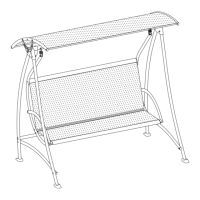 Preview: PURPLE LEAF Porch Swing