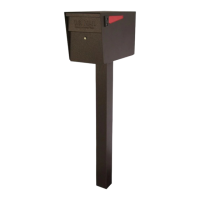 Preview: Mail Boss 43" In Ground Post