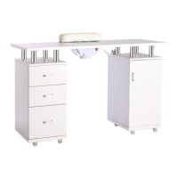 Preview: LIVING AND HOME MANICURE TABLE