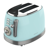 Preview: TOAST&TASTE 800 VINTAGE LIGHT BLUE
