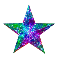 Preview: Purple Ladybug PRISMIC Star