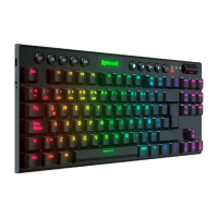 Preview: REDRAGON K622 Horus TKL RGB