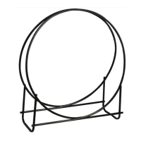 Preview: Sunnydaze Decor LOG HOOP