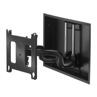 Preview: Large Flat Panel Dual Arm Wall Mount PNR