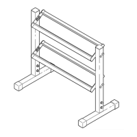 Preview: Weider 21 Dumbell Storage Rack