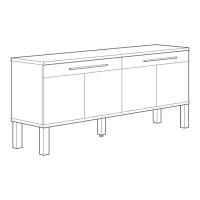 Preview: IKEA BJURSTA SIDEBOARD 61X27"