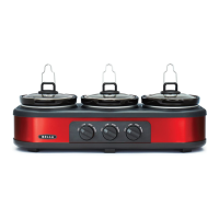 Preview: Bella Triple Slow Cooker