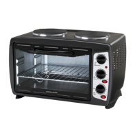 Preview: Andrew James Mini Oven with hobs