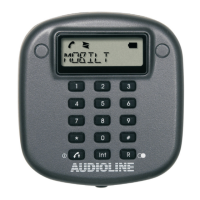 Preview: AUDIOLINE DECT-Mobilteil