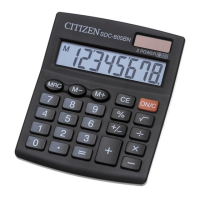Preview: Citizen SDC-805BN