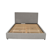 Preview: Contemporary Upholstered Storage Bed