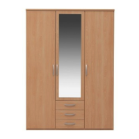 Preview: New Hallingford 3 Door 3 Drawer Wardrobe