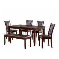 Preview: Big Lots HARLOW 6PCS DINING SET
