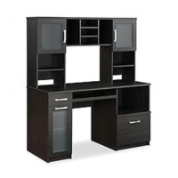 Preview: Greenwich Computer Desk with Hutch