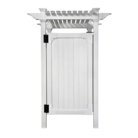 Preview: Hampton Outdoor Vinyl Shower Kit