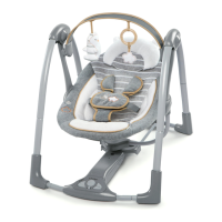 Preview: ingenuity Collection Swing ‘n Go Portable Swing Bella Teddy 11023