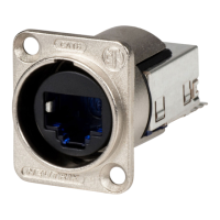 Preview: EtherCon Receptacle NE8FDY-C6