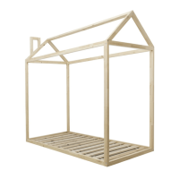 Preview: Mocka House Bed Single