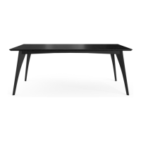 Preview: BROSA Gina Dining Table 200cm