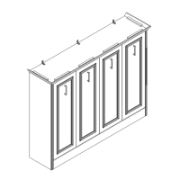 Preview: Allegra Double Landscape Wall Bed
