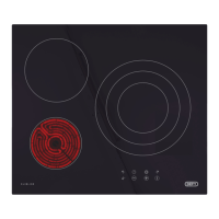 Preview: Defy DHD601 SLIMLINE HOB TC
