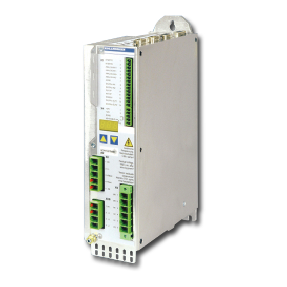 Danaher SERVOSTAR 300 Series - Switch-on;off Behavior