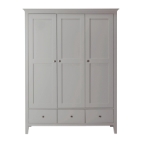 Preview: Dunelm Lynton Triple Wardrobe