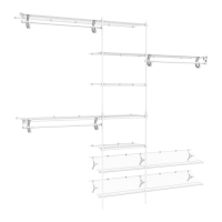 Preview: 5-8 FIXED MOUNT CLOSET ORGANIZER