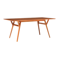 Preview: Mid Century Expandable Dining Table 419481
