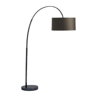 Preview: Overarching Linen Shade Floor Lamp