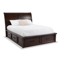 Preview: HUDSON QUEEN STRG BED 20021462