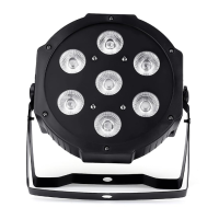 Preview: LED Flat Par 7x18W RGBWA+UV Light