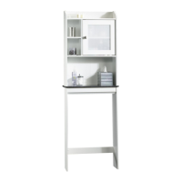 Preview: Sauder Caraway Etagere 414111