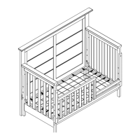 Preview: STONE HAVEN 4 IN 1 CONVERTIBLE CRIB