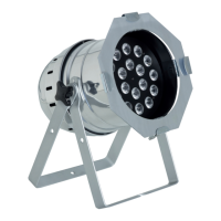 Preview: LED Mega PAR 64 144 Watt RGBW