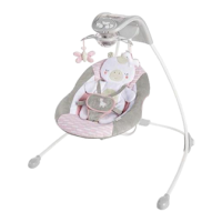 Preview: ingenuity Inlighten Cradling Swing Flora the Unicorn