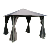 Preview: Glendale Vintage gazebo 3x3m
