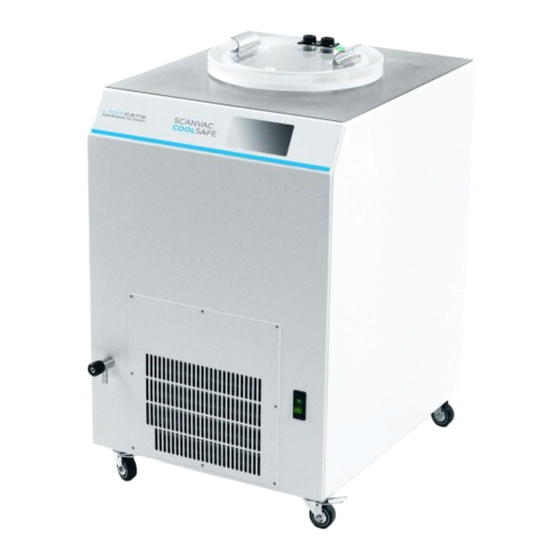 LaboGene CoolSafe 100-9 Touch Superior XS - User Manual