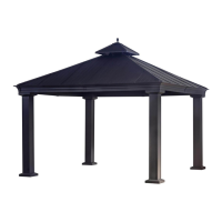 Preview: Sunjoy Royal Hardtop Gazebo