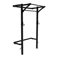 Preview: Profile PRO Squat Rack with Kipping Bar 90”