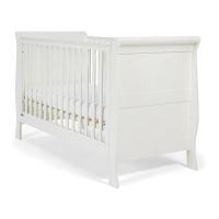 Preview: Mamas & Papas Mia Sleigh Cotbed