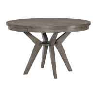 Preview: ROUND TO OVAL PEDESTAL TABLE 9740-521