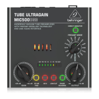 Preview: TUBE ULTRAGAIN MIC500USB
