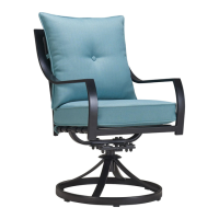 Preview: Hanover Swivel Dining Chair