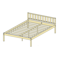 Preview: Argos 4FT6 BED FRAME