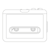 Cassette Player Logo