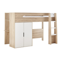 Preview: Cabin King Single Loft Bed
